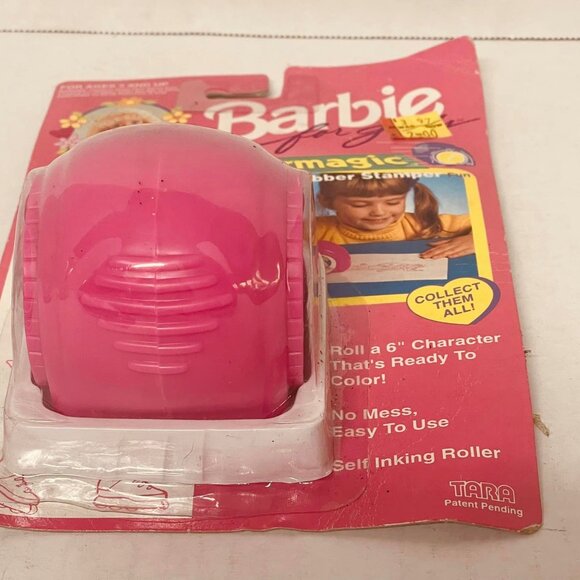 Vtg Barbie Roller Magic -Rubber Stamper New in Sealed Package~MATTEL - Picture 5 of 9